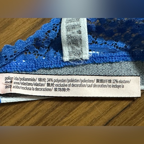 Victorias Secret | Blue Lace Bralette - Picture 10 of 10
